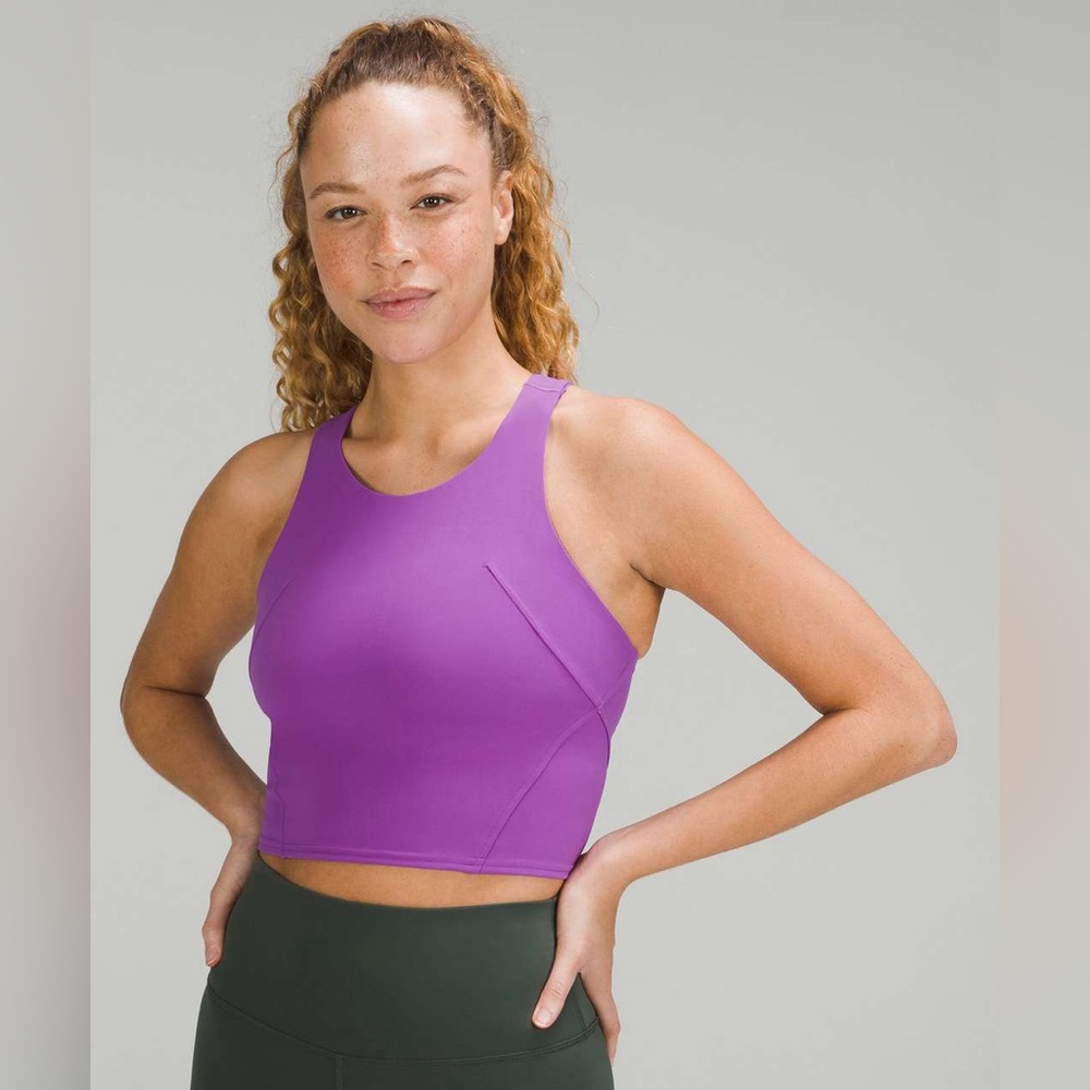 Lululemon Athletica Vibrant Purple Tank Top